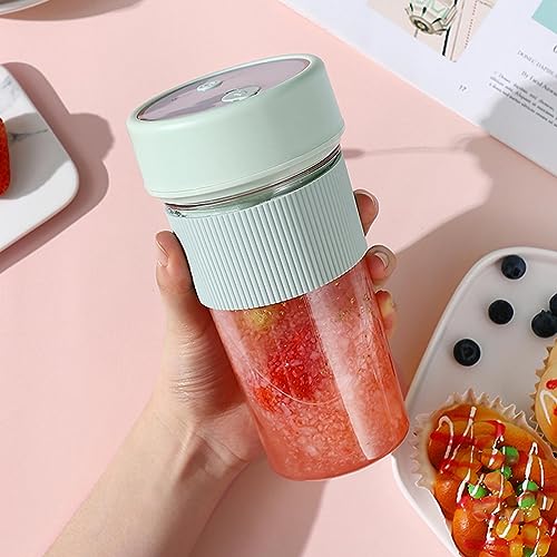 ジューサミキサ一台多スムージ野果物ジューコーヒーミフルーツジュー離乳食小ブレンダ充電操作簡洗いやす6枚混合効率向栄養補携帯式ジューサ小型ミキサアウトドア/キャンプ/旅行/出張/オフィスなど適おしゃ350lの特徴・詳細 画像