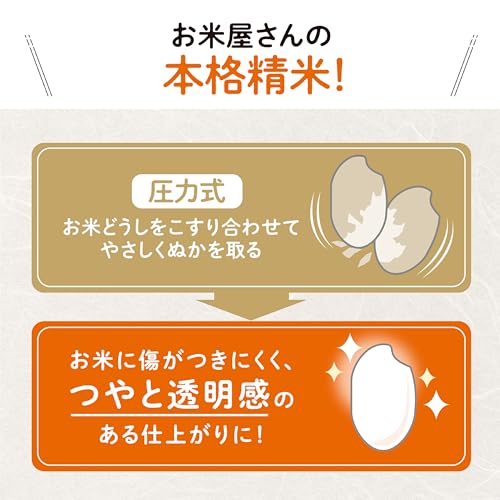 象印マホービン 精米機 家庭用精米機 つきたて風味 大容量タイプ 1合~1升圧力式 15段階 お手入れ用ブラシつき ホワイト BR-WB10-WAの特徴・詳細 画像