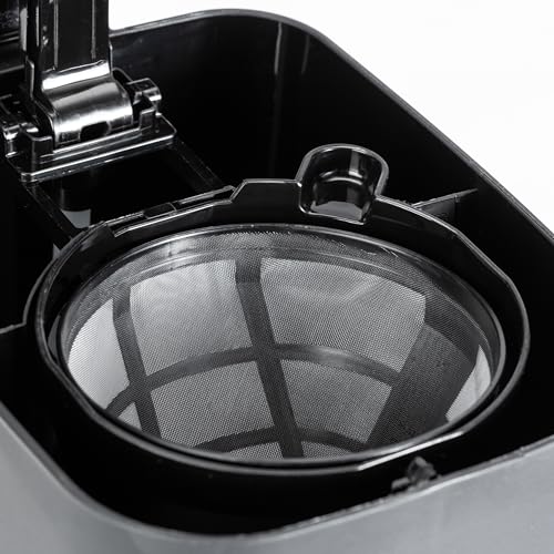 Amazonベーシック コーヒーメーカー 5杯分 繰り返し使えるフィルター 自動電源オフ機能付き 750 ml ブラックの特徴・詳細 画像