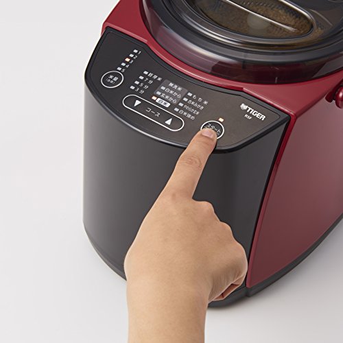 タイガー魔法瓶(TIGER) 精米機 家庭用 変速かくはん式 無洗米 RSF-A100R レッドの詳細・まとめ 画像