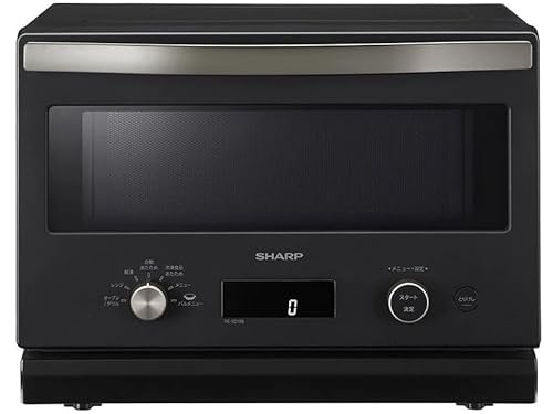 シャープ オーブン RE-SD18B-B ブラック系 1段調理 18Ｌの外観・全体像 画像