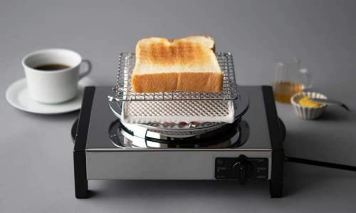 石崎電機 製作所 電気コンロ ステンレス鋼 SK-65V シルバーの特徴・詳細 画像