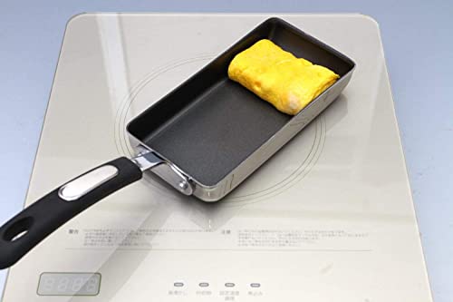 谷口金属 卵一個で作れる 玉子焼き 卵焼き フライパン IH ガス火対応 9×18cm 金属ヘラ対応 PFOS PFOA フリー 餃子 目玉焼き こびりつきにくい すべすべスリムストリール2 ステンレスの詳細・まとめ 画像