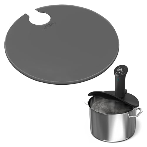 シリコンスロークッカー蓋 クッカーカバー 食器洗い機対応シリコン真空シール蓋 調理鍋用 耐熱蓋の特徴・詳細 画像