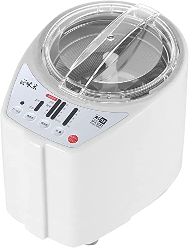 山本電気 家庭用精米機 MICHIBA KITCHEN PRODUCT 匠味米 ホワイト MB-RC52Wの外観・全体像 画像