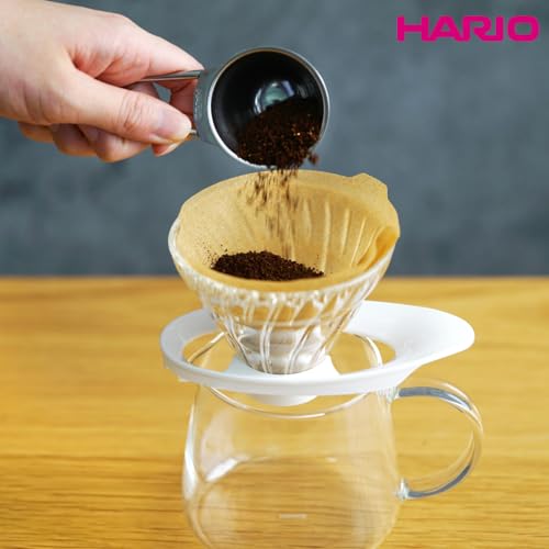 HARIO(ハリオ) V60 コーヒーフィルター 1~2杯用 200枚入り 40枚×5個セット 日本製 FSC認証製品 ペーパー 01 M みさらし VCF-01-40M-5S-AZ＋の特徴・詳細 画像