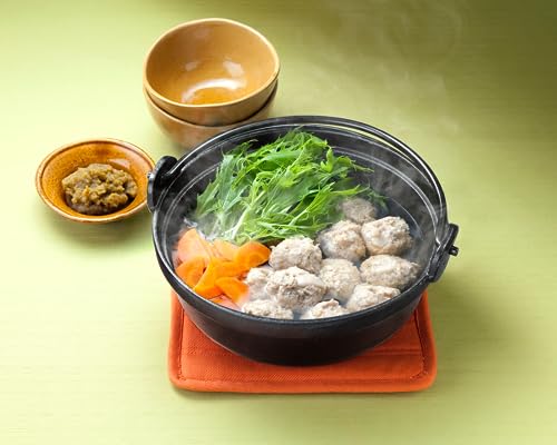 イシガキ いろり鍋 黒 17cm 木蓋付き 鍋 ガス火 IH 対応 鉄鋳物 3984の特徴・詳細 画像