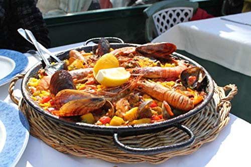 ナガオ パエリア鍋 IH対応 鉄 黒皮 26cm 913026 日本製 鉄黒皮の特徴・詳細 画像