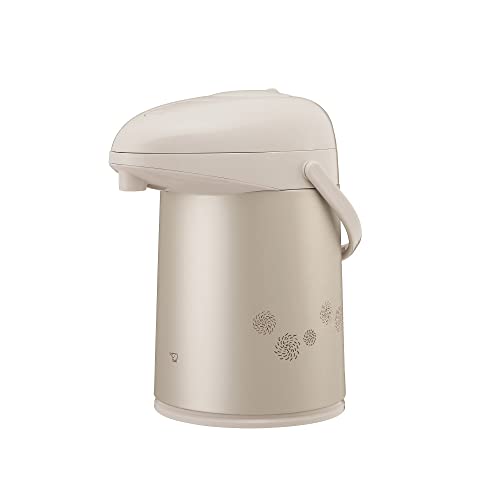 ZOJIRUSHI 象印ガラスエアーポット マットベージュ AB-RC22-CM 2.2Lの外観・全体像 画像