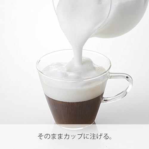 HARIO(ハリオ) クリーマー・キュート 泡立て器 ミルクフォーマー ブラウン プレゼント ギフト 贈り物 CQT-45BRの詳細・まとめ 画像