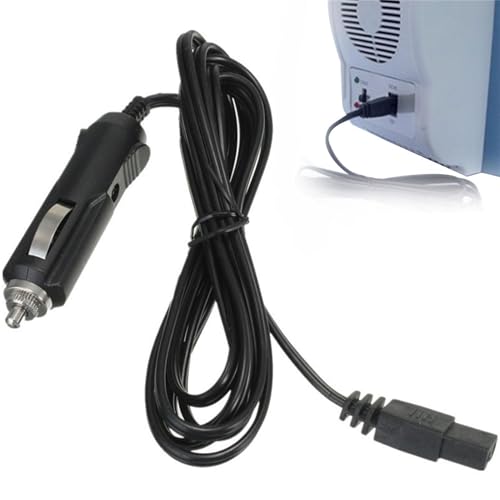 Power Cord for Automotive Car Refrigerator - 2м ÇigarēȚte Lighteř Socket Extension Cord | 12V 24V Extension Cable With Copper Core - Mini Fridge Power Supply | Car Travel Picnic Campingの外観・全体像 画像