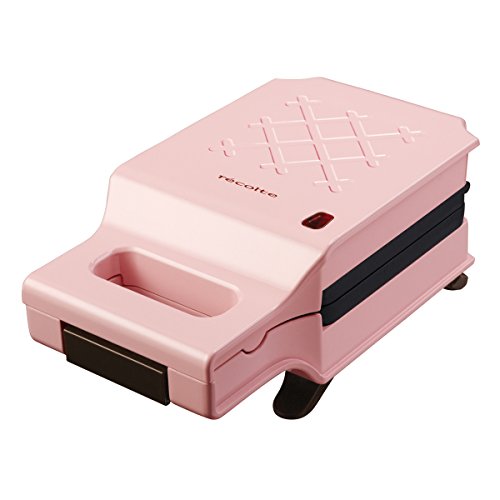 ホットサンドメーカー recolte プレスサンドメーカー キルト/レコルト ワンサイズ ピンクの外観・全体像 画像