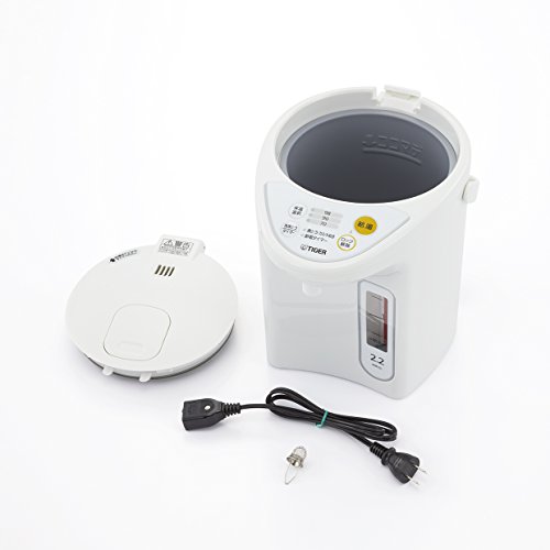 タイガー 魔法瓶 マイコン 電気 ポット 2.2L ホワイト PDR-G221-W Tigerの特徴・詳細 画像