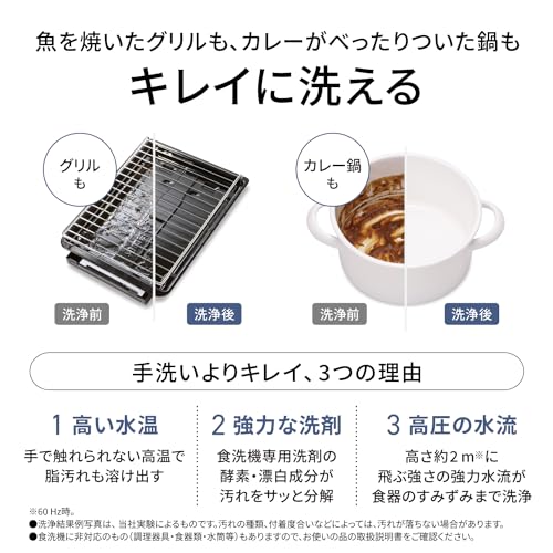 パナソニック 食器洗い乾燥機 NP-TA5-W ホワイト 分岐水栓必要 ストリーム除菌洗浄 (販売元Amazon.co.jpは配送のみ、設置不可)の詳細・まとめ 画像