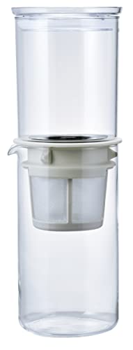 HARIO (ハリオ) ウォ-タードリッパー・ドロップ 600ml ペールグレー WDDR-5-PGRの外観・全体像 画像