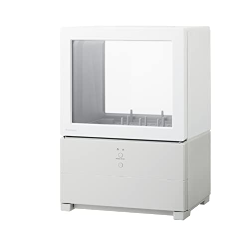 パナソニック 食器洗い乾燥機 SOLOTA NP-TML1-W タンク式 工事不要 コンパクトタイプ パーソナル食洗機 ホワイトの外観・全体像 画像