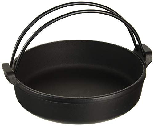 岩鋳 Iwachu すき焼き鍋 南部ツル付20 黒焼付 内径20cm IH対応 南部鉄器 20037の特徴・詳細 画像
