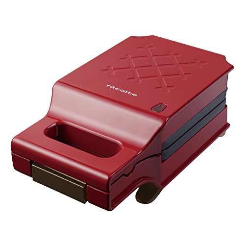 レコルト プレスサンドメーカー キルト レッド RPS-1の外観・全体像 画像