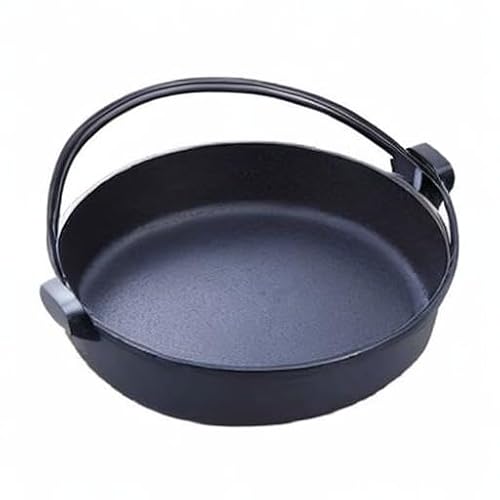 岩鋳 Iwachu すき焼き鍋 南部ツル付28 黒 内径28cm IH対応 南部鉄器 20040の詳細・まとめ 画像