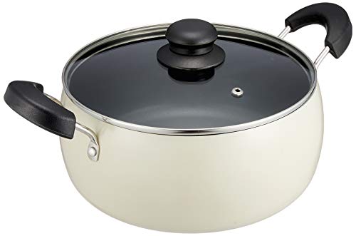 和平フレイズ 麺類にうってつけ! 吹きこぼれにくい 両手鍋 24cm (口径22cm) IH・ガス対応 煮る 茹でる 炊飯 コロージュ RB-1707の外観・全体像 画像