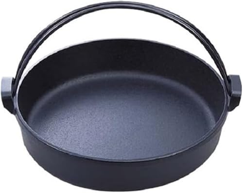 岩鋳 Iwachu すき焼き鍋 南部ツル付28 黒 内径28cm IH対応 南部鉄器 20040の外観・全体像 画像