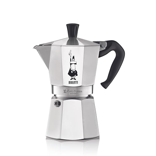 Bialetti (ビアレッティ) モカエキスプレス 6カップ用 直火式 ( コーヒーメーカー エスプレッソメーカー マキネッタ )の外観・全体像 画像
