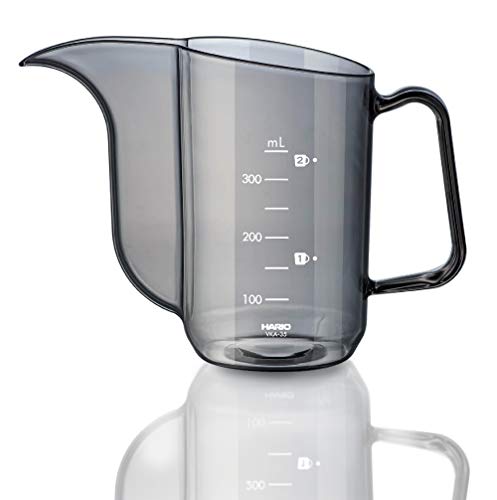 HARIO(ハリオ) V60ドリップケトル・エアー 実用容量350ml 透明ブラック 計量 ポット 日本製 VKA-35-TBの外観・全体像 画像