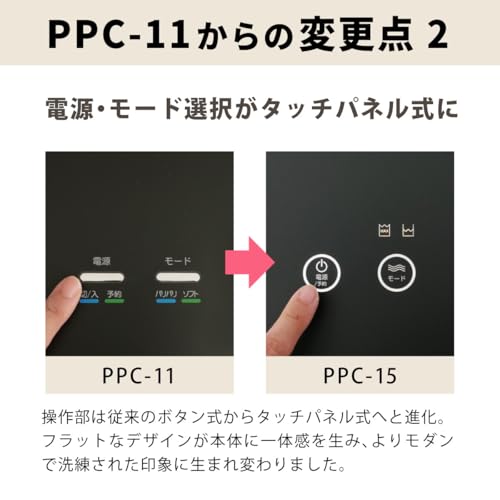 パリパリキュー 生ゴミ処理機 家庭用 温風乾燥式 助成金対象 PPC-15-MBの特徴・詳細 画像