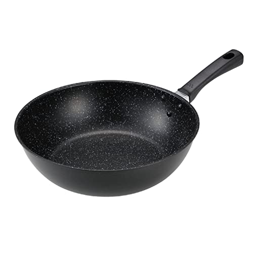 貝印 KAI 軽い 軽量 高熱効率 炒め鍋 深型 フライパン 28cm ガス火専用 PFOA PFOS フリー KHS DW5641の外観・全体像 画像