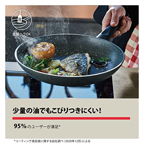 Ballarini バッラリーニ 「 フェラーラ 深型フライパン 24cm イタリア製 」 炒め鍋 IH・ガス火対応 焼きごろお知らせ機能付き グラニチウム 5層コーティング 【日本正規販売品】 75001-779の特徴・詳細 画像