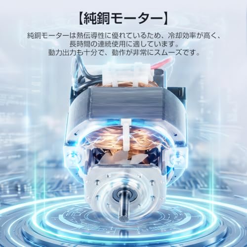 Mookalife フードプロセッサー 小型 容量0.6L 1台5役(刻む・混ぜる・ミンチ・ペースト・すり身) 350W 純銅モーター 2段階調節 4枚刃 フードチョッパー 離乳食の特徴・詳細 画像