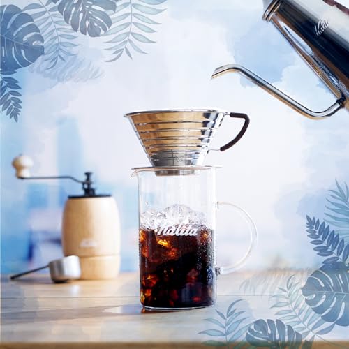 カリタ Kalita コーヒーメジャー ステンレス製 ブラスト L マット仕上げ TSUBAME & Kalita #44245 シルバーの詳細・まとめ 画像