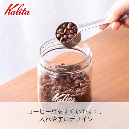 カリタ Kalita コーヒーメジャー ステンレス製 ブラスト L マット仕上げ TSUBAME & Kalita #44245 シルバーの特徴・詳細 画像