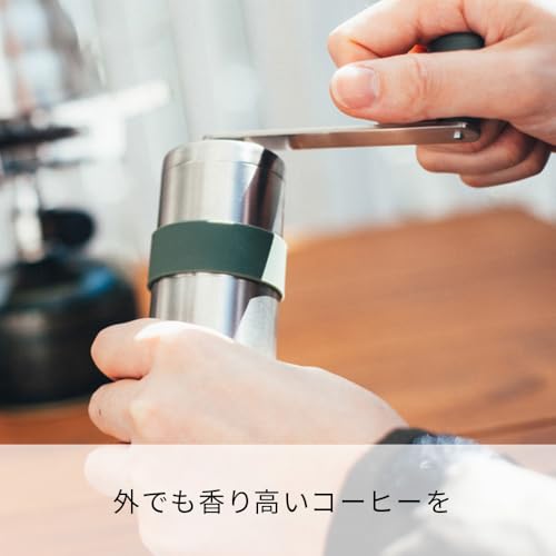 HARIO(ハリオ) V60 メタルコーヒーミル コーヒー豆17g シルバー 日本製 O-VMM-1-HSVの特徴・詳細 画像